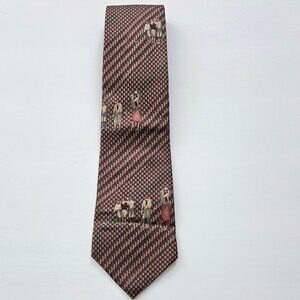 Men's 417 by Van Heusen Silk Golf Tie - OS - Gently Used